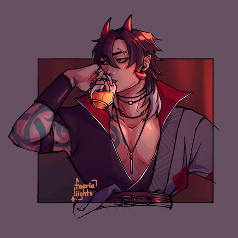 Bust with simple background, no extra charge